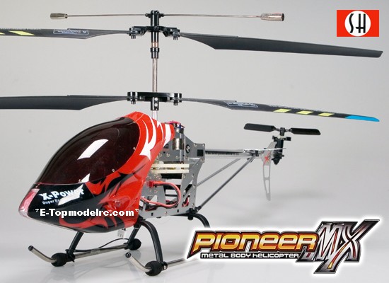 SH8827-1-R - Pioneer MX Gyro system RTF (Red)